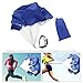 Cyrank Running Speed Training, Adjustable Speed Drills Resistance Parachute Running Speed Training Speed Chute Resistance Parachute for Basketball Training Adults Youth Kids(Blue)