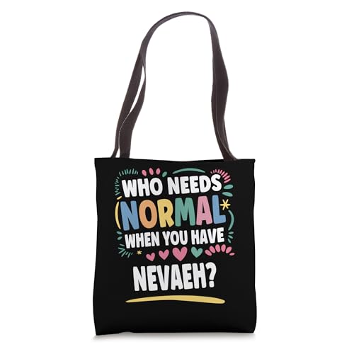 Bolsa Tote personalizada con nombre NEVAEH miniatura 1