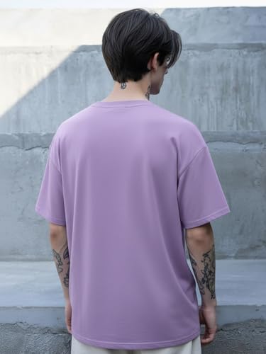 Image of LEOTUDE Men's Full Sleeve Regular Fit Tshirt, Round Neck Cottonblend T-Shirt (Color Multicolor)