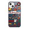 MUTOUREN Kersthoes voor iPhone 13 Mini Clear Crystal TPU Siliconen Cover Ultra Slim Soft Shell Anti-Kras Bumper met…