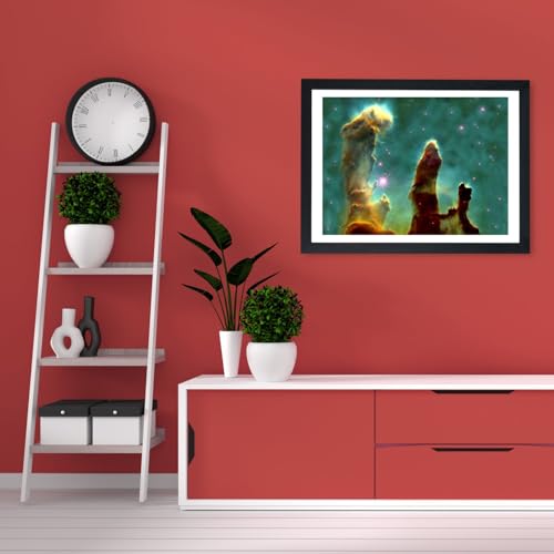 Petite affiche encadrée Eagle Nebula Spiffing Prints Hubble - 4