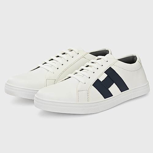 Image of Centrino Outdoor Sneakers for Men | Shoes for Man Stylish | Casual Lightweight Lace-Up Walking Shoes | Cushioned Insole | Breathable Anti-Skid Canvas Sneaker for Men | Comfortable Mens Shoes Travel (6309)