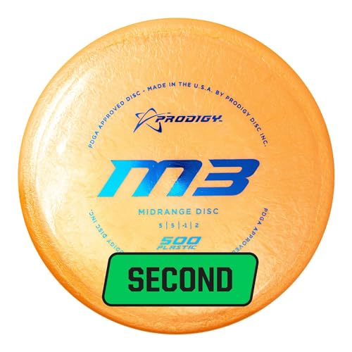 Prodigy Disc Factory Second M3 500 | Straight Flying Disc Golf Midrange | Great for Drives or Approach Shots | Great Beginner Disc | Lightweight Plastic | Colors May Vary | (170g+)
