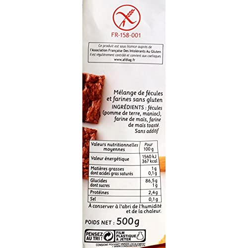 TIPIAK – Alcachofa y harina sin gluten 500G – Lote de 4 – Envío gratis y rápido