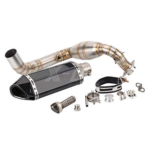 KYN for BMW G310R G310GS 2017 2018 2019 2020 G310R G310 GS/R Motorcycle Exhaust Muffler and Link Pipe System (F)