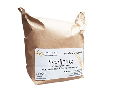 2500 g Schwedenroggen (Svedjerug) ganze Körner, entspelzt