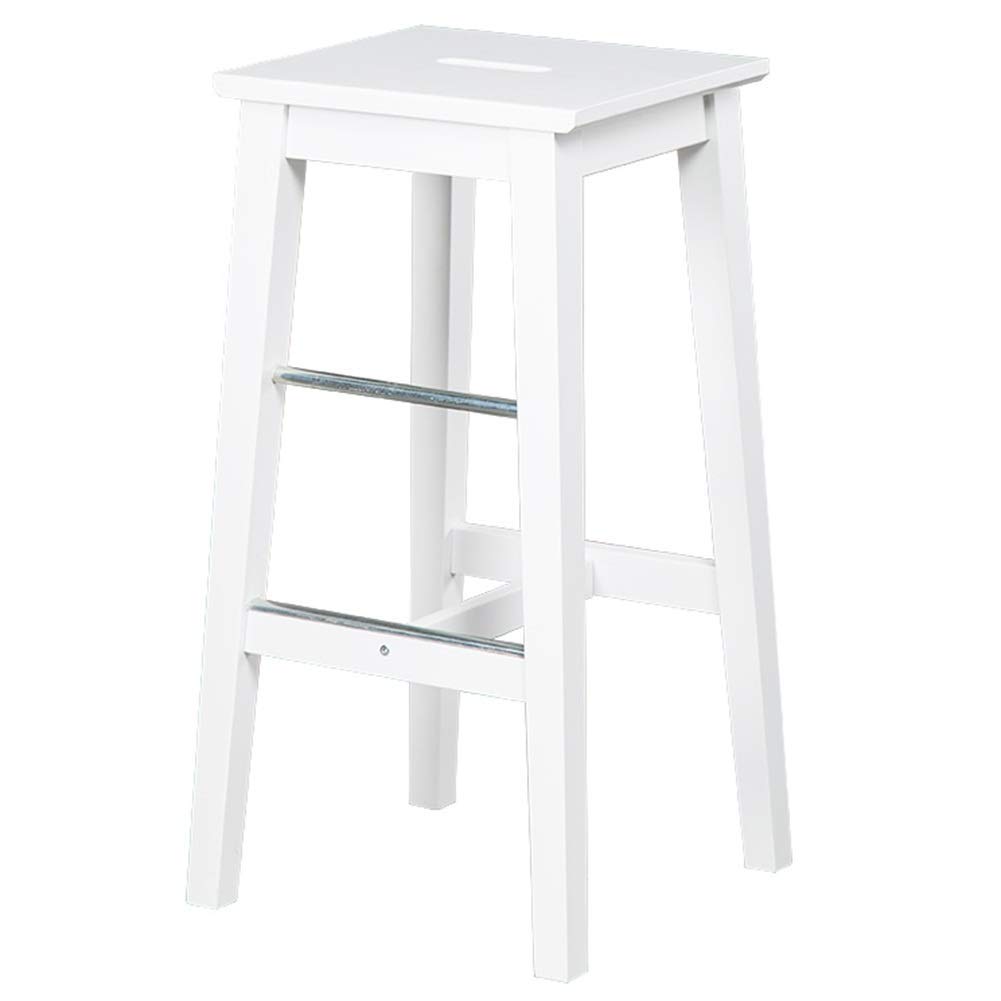 Tabouret de bar stable 39x39x74cm bois facile à installer meuble cuisine résistant
