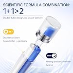 2-in-1 Face Serum, Vitamin C and Retinol Face Serum, Anti-Aging Skincare Set with Hyaluronic Acid, Niacinamide and Retinol for Anti-Wrinkle and Firming - Image 2