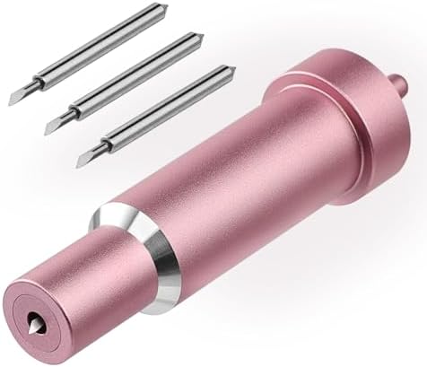 Bonded Fabric Blades + Housing for Maker 3/Maker/Explore 3/Explore Air 2/Air/One, Fabric Blade Perfect for Cutting Bonded Fabrics-Polyester, Silk, Cotton, Denim, Felt, Linen,HTV,etc. 3 Blades