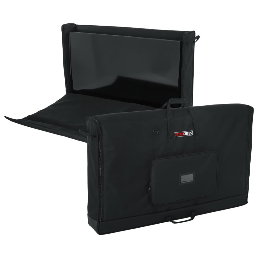 Gator Cases Padded Nylon Carry Tote Bag for Transporting LCD Screens, Monitors and TVs, Fits 50" Screens (G-LCD-TOTE50)