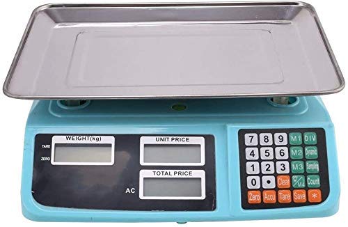 Wagi Elektroniczne Wysokiej Precyzji Cyfrowa Waga Kuchenna Elektroniczna Waga Do Obliczania Cen Ze Stali Nierdzewnej,Onecolor-40Kg/1G