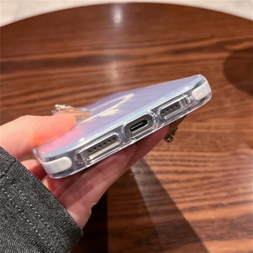 Coque iPhone 15 dégradée bleue élégante pour vos déplacements quotidiens - 2