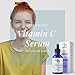 Vitamin C Serum for Face Care | Vitamin C Face Serum with Hyaluronic Acid Witch Hazel and Vitamin E Oil for Dry Skin Fine Lines and Wrinkles | Hydrating Anti Aging Face Oil for Women and Men