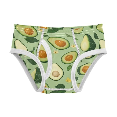 Wusikd Avocados Boys' Underwear Cotton Flowers Leaves Boys Briefs Soft Toddler Underwear 2T