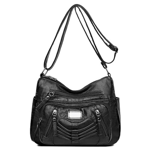 Sac à bandoulière femme en cuir synthétique chic avec sangle réglable