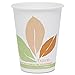 Solo Cup OF10PL-J7234 Bare PLA Hot Cups, White with Leaf Design, 10 oz. (Pack of 300)
