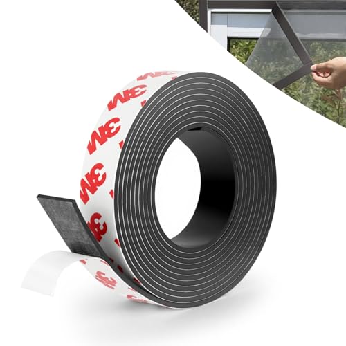 AOOWU Bande Magnétique Autocollante, 15mm x 2m Bande magnetique adhesive avec Colle 3M, Bandes Souple Aimantée Magnétiques Autocollantes, Aimanté Adhesif...