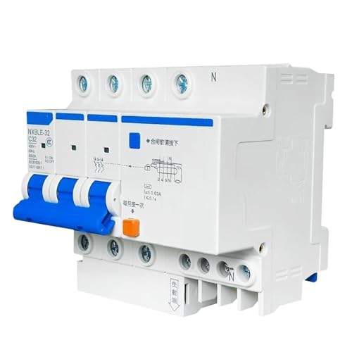 Disjoncteur 6KA 3P+N protégeant efficacement contre les surcharges 400V - 2