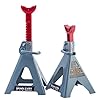 Pro-Lift Heavy Duty 6 Ton Jack Stands Pair - Double Locking Pins - Handle Lock and Mobility Pin for Auto Repair Shop with Extra Safety #3