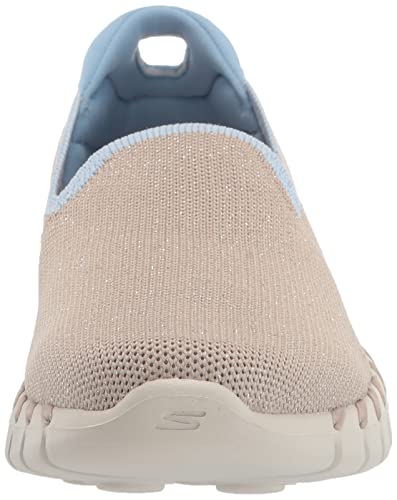 Skechers Skechers Performance Women's GO Walk SMART 2 - Stretch Knit, Taupe/Blue, 8