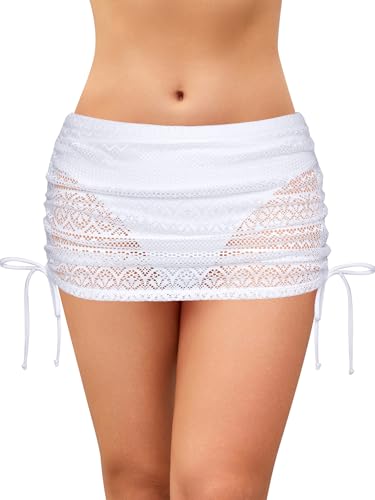 Maillot de bain femme blanc à cordon idéal pour vos vacances à la plage