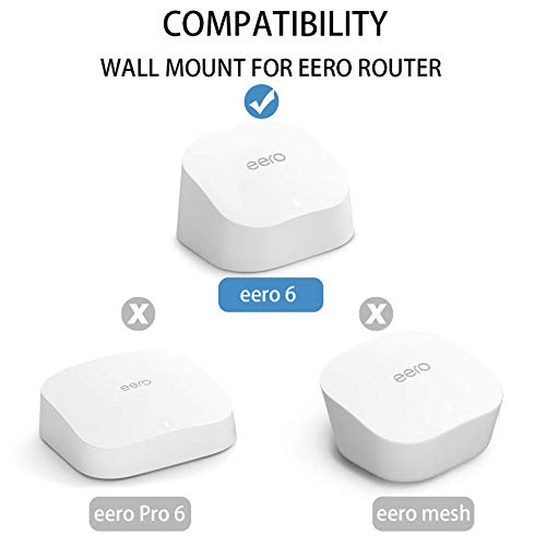 Support mural eero 6 lot de 2 fixations légères sans outils - 2