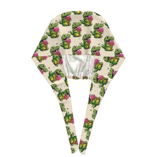 Image of Adjustable Scrub Cap with Sweatband, Breathable Working Hat for Men /Women