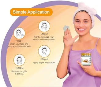 DR.RASHEL Rice water Face Scrub For Men & Women (380 Ml) | Hydrating & Moisturizer Scrub | Cleanser Scrub For Deep Exfoliation & soothnes | Dead Skin Cell Remover Facial Scrub For All Skin Types