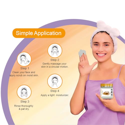 DR.RASHEL Rice water Face Scrub For Men & Women (380 Ml) | Hydrating & Moisturizer Scrub | Cleanser Scrub For Deep Exfoliation & soothnes | Dead Skin Cell Remover Facial Scrub For All Skin Types