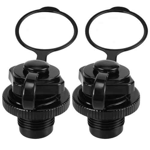 HO-SFSM 2 válvulas inflables para botes inflables, válvula de repuesto, universal de 22 mm, inflado rápido, para botes inflables, kayaks, balsas