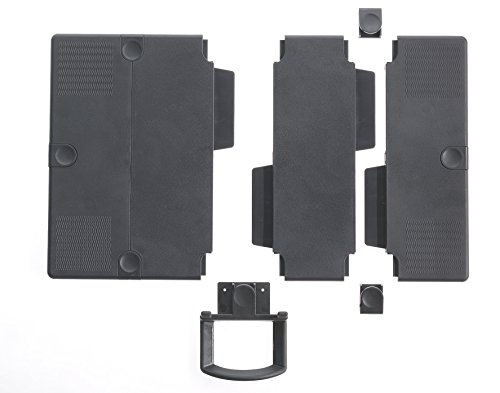Novus 7950905000 Erweiterungsplatten (Set mit 2 Stück zu Vergrößerung der Auflageplatten) anthrazit