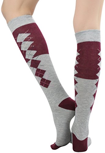 Image of ToBeInStyle Women's Pack of 6 or 12 Knee High Socks