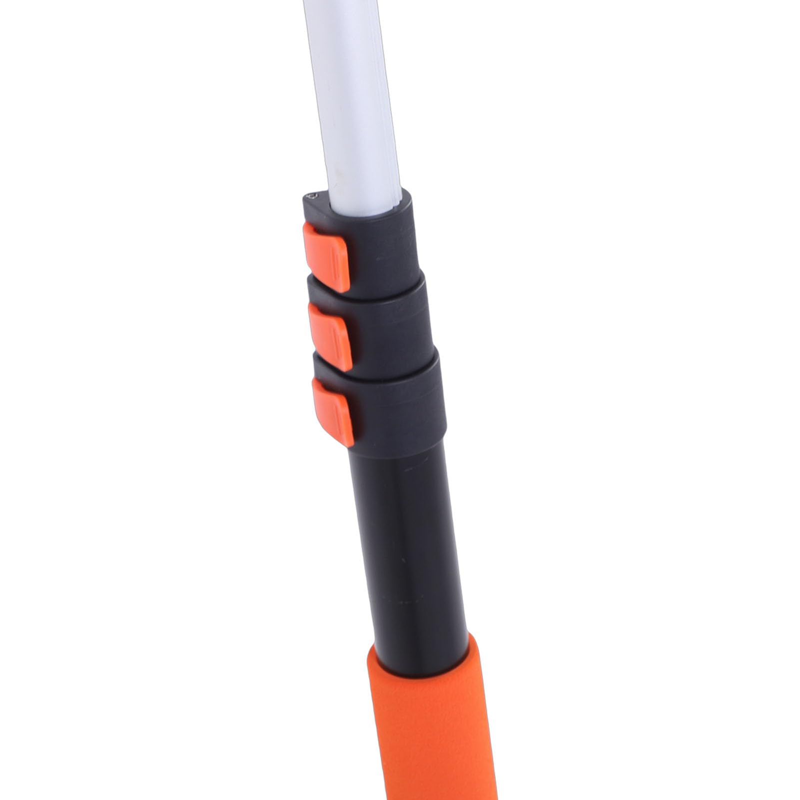 SIXRUN Kit Spazzola per Pannello Solare, ABS PC Alluminio Nylon Detergente per Vetri Alimentato Ad Acqua con Asta Telescopica da 12 Piedi, Spazzola da 35 Cm per la Pulizia del Ponte della Barca della