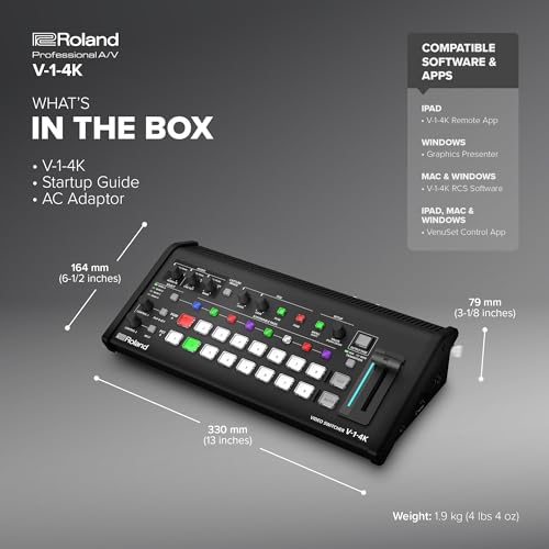 Premium Edition 4K video switcher System product image