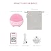 FOREO LUNA 4 mini Face Cleansing Brush & Face Massager - Premium Face Care - Enhances Absorption of Facial Skin Care Products - Simple Skin Care Tools - For All Skin Types- Pearl Pink