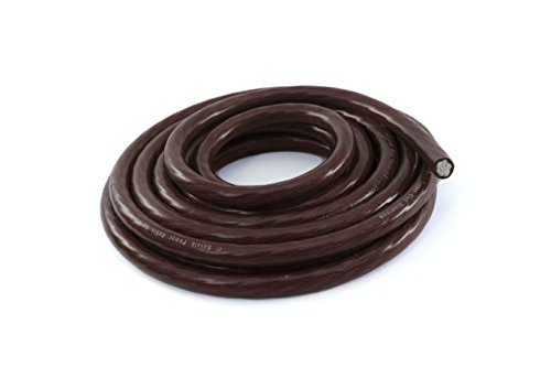 Câble d'alimentation KnuKonceptz Bassik noir 7,6 m pour résoudre les pannes d'ampli en voiture