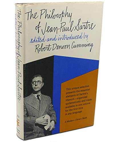 Philosophy of Jean Paul Sartre 0394603702 Book Cover