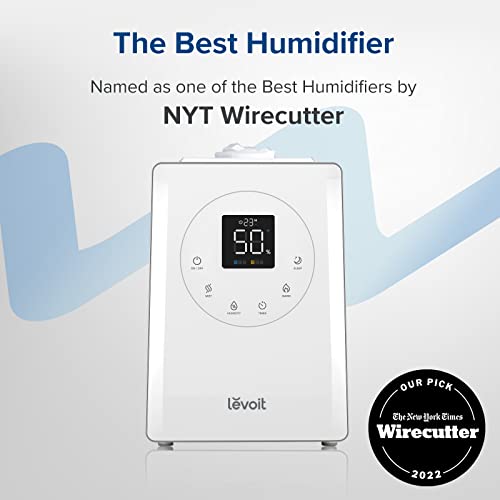 LEVOIT LV600S Smart Warm and Cool Mist Humidifiers for Home Bedroom Large Room, (6L) 753ft² Coverage, Quickly & Evenly Humidify Whole House, Easy Top Fill, App & Voice Control - Quiet Sleep Mode by LEVOIT - Image 7