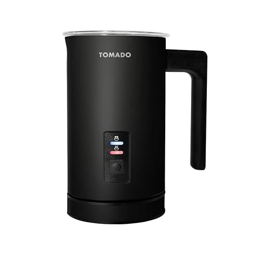 Tomado Melkopschuimer 500W Zwart mat