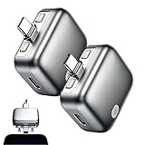 【Auto Physical Disconnect & Overcharge Protection】This cable protector adopts mechanical physical power-off design, automatically ejects and cuts off power once your device is fully charged. It effectively stops overcharging and avoids continuous current damage to your charger and device. Auto Disconnect Charging Cable Protector.