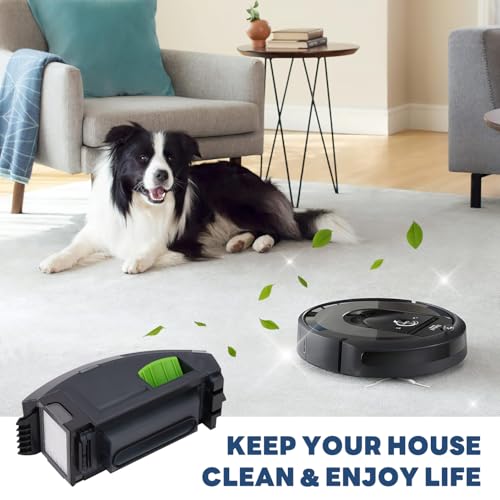 Image of Dust Bin Box for iRobot Roomba i3 i3+ i4 i4+ i6 i6+ i7 i7+ i8 i8+ E5 E6 E7 J7 Vacuum Cleaner - Waste Dustbin Box Replacement Accessories Spare Parts with Automatic Dirt Disposal