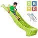 Produktbild Demmelhuber Rutsche WATERSLIDE 2,30 m mit Wasseranschluss für Spielturm Wellenrutsche Gartenrutsche Kinderrutsche Anbaurutsche Wasserrutsche (Limon Grün)