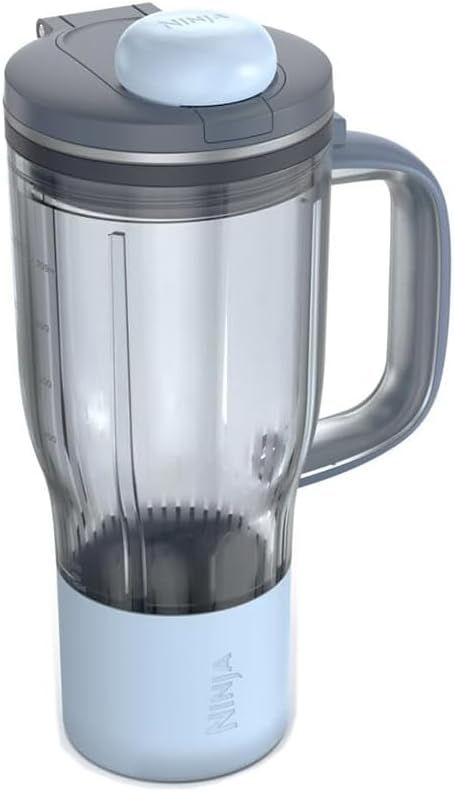 Tumbler Replacement for Ninja Blendboss Personal Smoothie Blender, Ninja Blend Boss DB351 DB300 Series 26oz Extra Cup w/Leakproof Lid & Detachable Straw Accessories, Dishwasher Safe & BPA Free