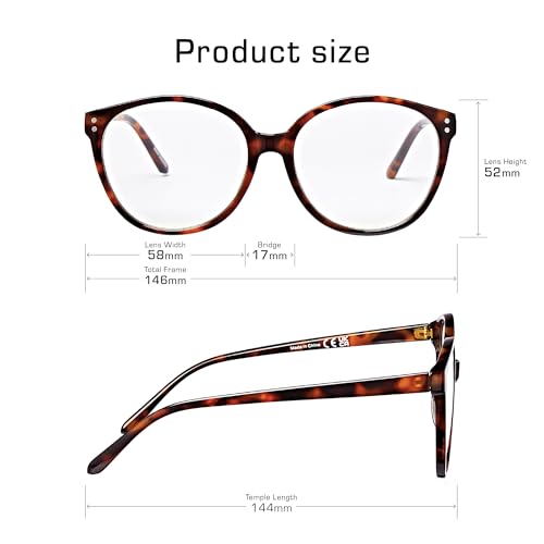 Mad Shade Fashion Optical Glasses for Men & Women, Classic Round Retro Vintage Clear Lenses, Lightweight Durable Eyewear2