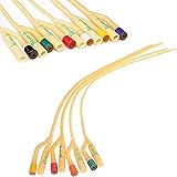 Lmgoc Einweg Harnröhren Dilatatoren Set - innen hohl Katheter - 40cm Langer Blasenkatheter Masturbation Penisplug Sex Spielzeug für Männer ((4+4.7+5.3+6+6.7+7.3+8mm) x je 10 pcs)