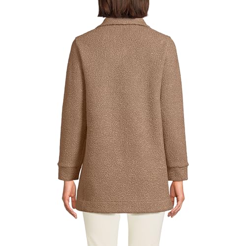 Lands' End Boucle Fleece Coat2