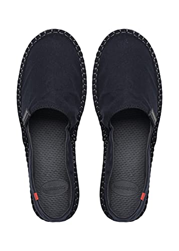 Havaianas Origine III, Espadrille Unisex - Adulto, Nero, 42 EU