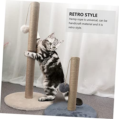 Angoily 1 Unidade Corda De Cânhamo Corda De Substituição Fita De Linho Artesanal Substituição De Arr