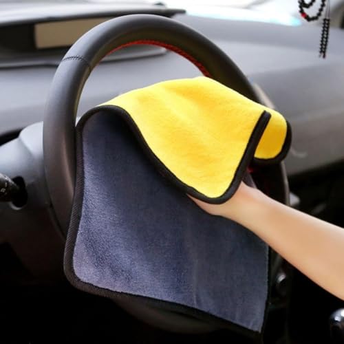 Image of 8 PCs Microfiber Car Duster with Long Handle Car Cleaning Brush Exterior & Interior Car Cleaning Cloth Car Ac Vent Cleaner Brush,Anti Fog Spray,Oil Film Cleaning Brush,SUVs Car Cleaning Kit (Large)
