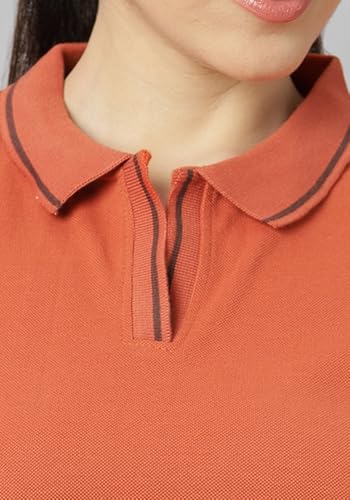 Image of Wear Your Opinion Womens Premium Pique Polo Collar Neck T-Shirt Womens Premium Pique Polo Collar Neck T-Shirt (Design: Tipped Polo)